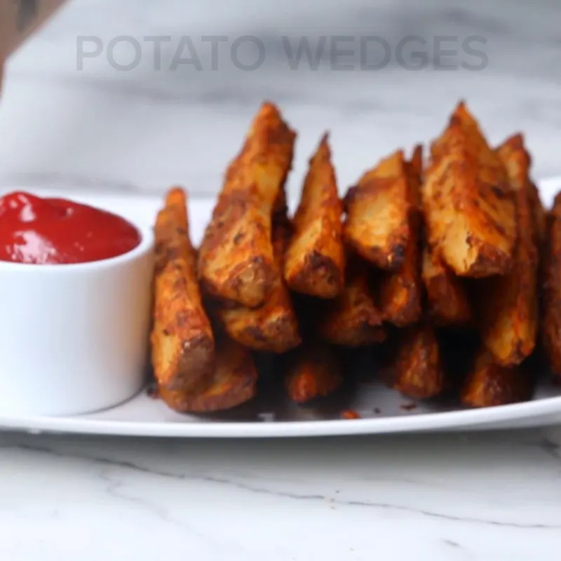 Vegetarian Gluten-Free Potato Wedges